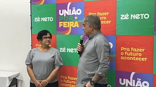Zé Neto e Elisangela Araújo foto Anderson Dias site Política In Rosa
