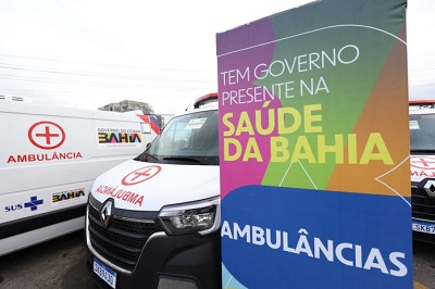 Governo reforça atendimento de emergência e transporte de pacientes no interior com 59 ambulâncias