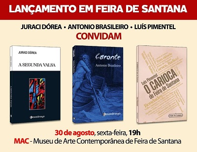 MAC recebe lançamento de livros de escritores feirenses nesta sexta-feira (30)