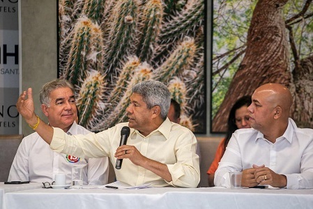 Zé Neto, Jerônimo Rodrigues e Sandro Nazireu