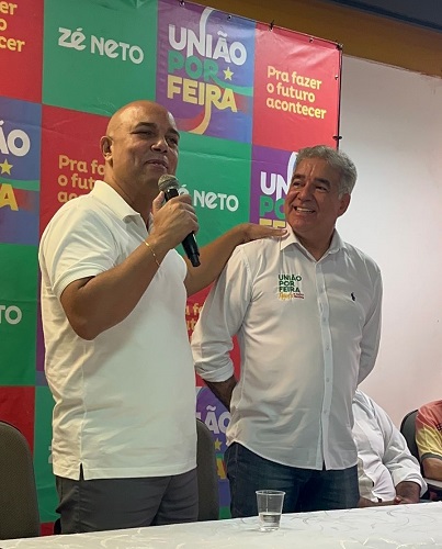 Zé Neto e Sandro Nazireu foto ANDERSON DIAS DITE POLÍTICA IN ROSA