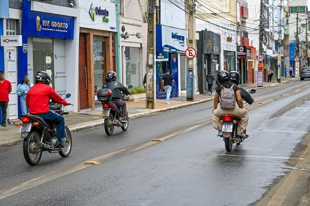 Acidentes envolvendo motociclistas aumentaram em Vitória da Conquista