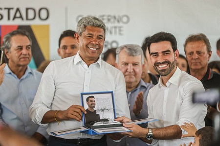 Em partido de oposição, prefeito de Luís Eduardo Magalhães elogia “capacidade de diálogo e construção” de Jerônimo Rodrigues